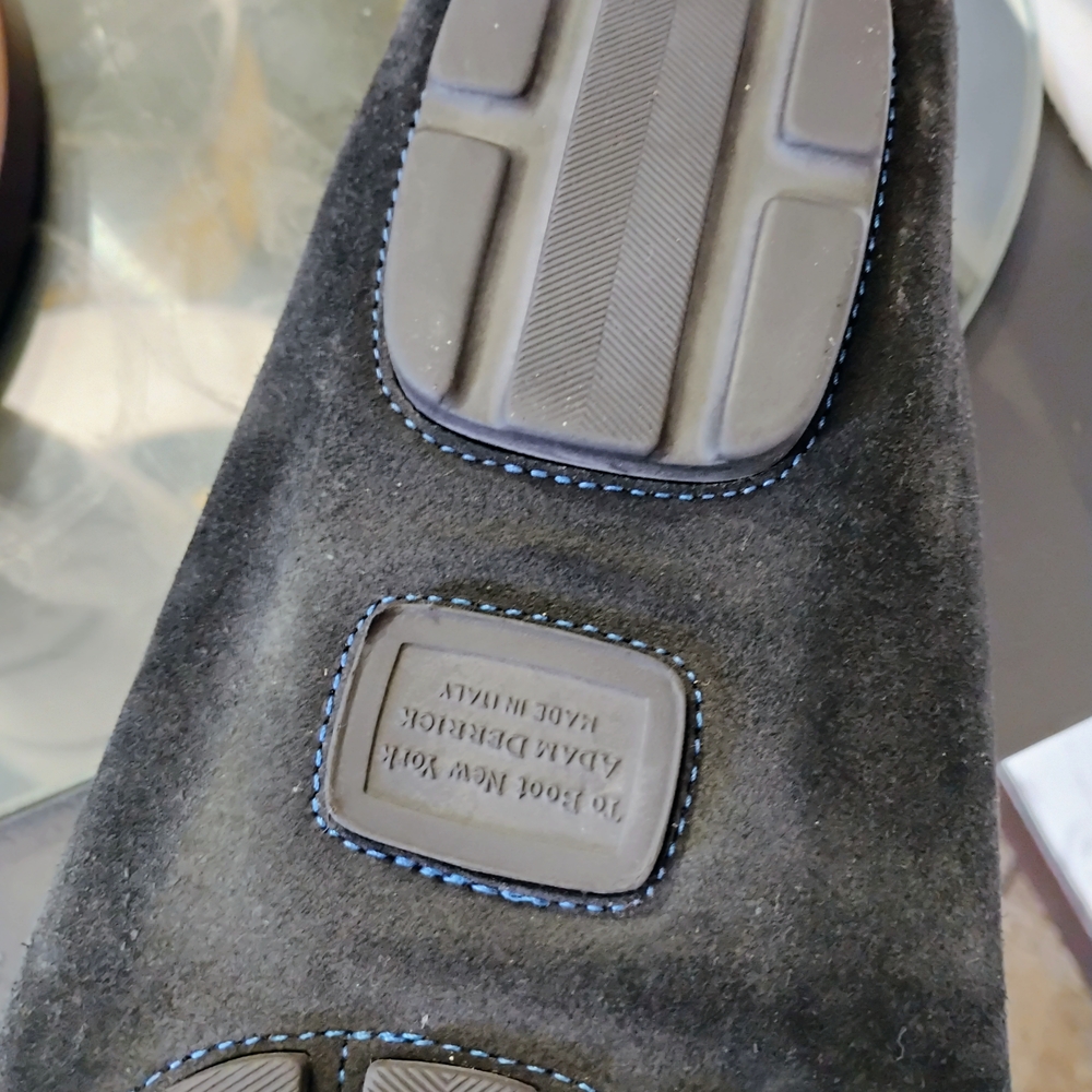 To Boot Black Loafers with Blue Accents - Picture 7 of 11